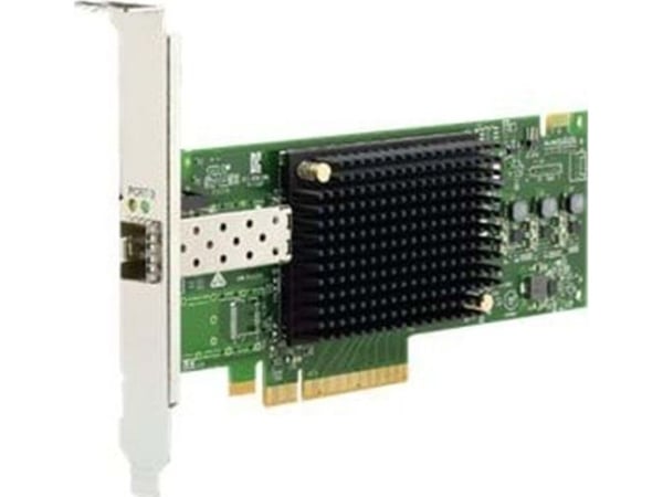 Emulex 16Gb (Gen 6) FC Single-port HBA - Vertbussadapter - PCIe 3.0 x8 lav profil - 16Gb Fibre Channel - for ThinkSystem SR250; SR530; SR630 V2; SR...