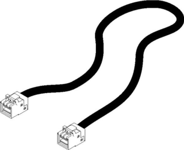 Lenovo 3.5"/2.5" HS SAS/SATA x4 Cable for HW RAID/HBA - SATA/SAS-kabel - for ThinkSystem SR250