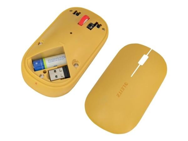 Leitz Cosy SureTrack - Hiiri - oikea- ja vasenkätinen - 3 painiketta - langaton - 2,4 GHz, Bluetooth 3.0, Bluetooth 5.0 LE - langaton vastaanotin (...