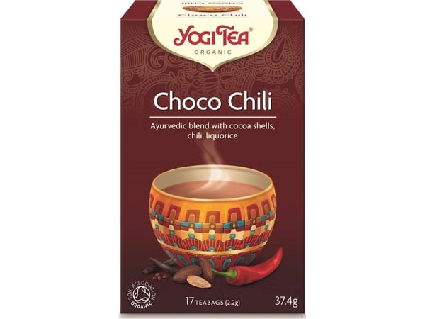 Yogi Tea Choco Chili te med choklad och chili - 17 tepåsar