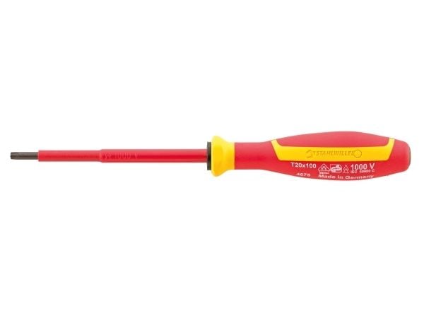 STAHLWILLE 4675 VDE, 18 cm, 40 g, Punainen, Keltainen