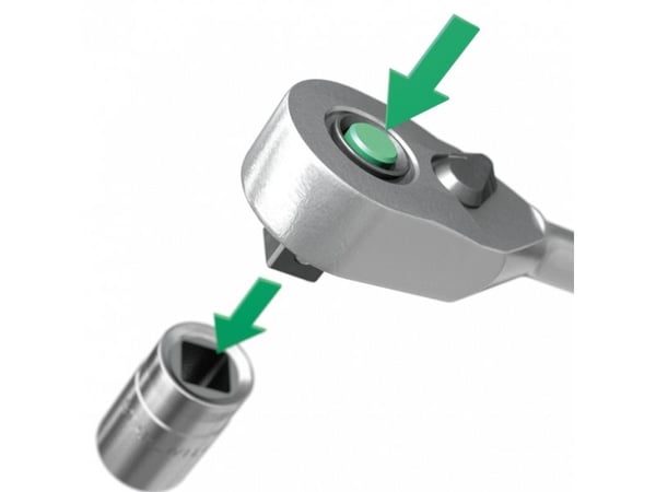 STAHLWILLE 512SG-QR N, Rustfritt stål, 1/2", 654 g