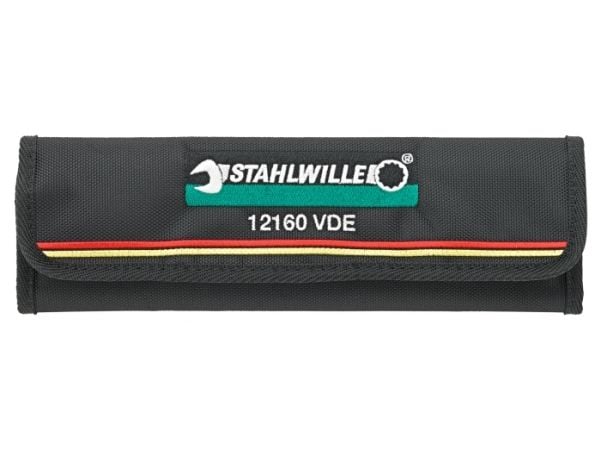 STAHLWILLE 12160/6 VDE, Kromstål, Rød, 10,13,14,17,19,22 mm, DIN EN 60900, 950 g, 6 stykker