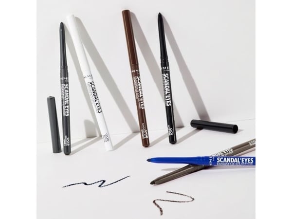 Rimmel Scandaleyes Exaggerate, Kohl, Sort, Intense Black, Blyant, 24 t, Isododecane, Polyethylene, Synthetic Wax, Etylen/Propylen Copolymer, Bis-Di...