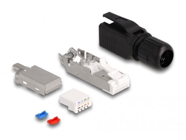 Delock - Nettverkkontakt - RJ-45 (hann) - CAT 6a