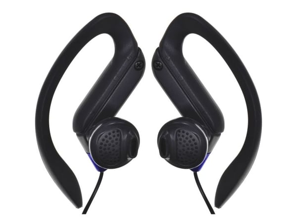 JVC HA-EB75, Kuulokkeet, Ear-hook, Urheilu, Musta, Sininen, 1,2 m, Langallinen