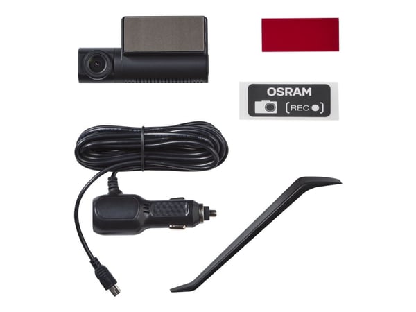 OSRAM ROADsight 50 - Instrumentbordkamera - 1440p / 30 fps - Wireless LAN - GPS - G-Sensor - mørk grå