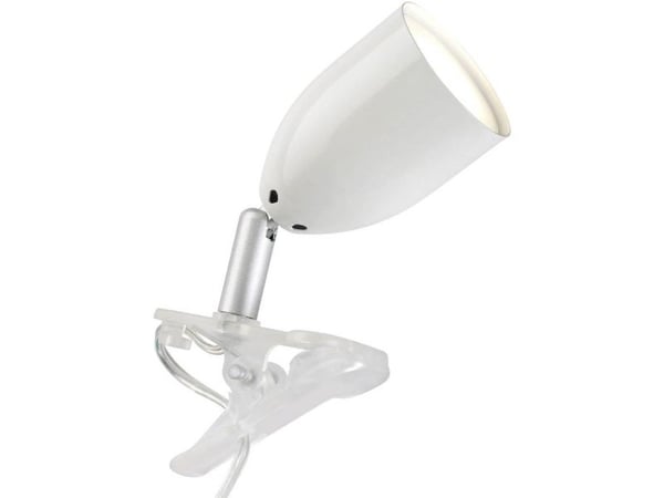 Brilliant Leo G24801A05 kläm-lampa LED (RGB) GU10 3 W vit