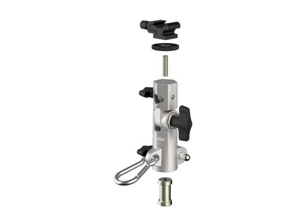 Phottix 87200, Holder, Sort, Rustfritt stål, Aluminium