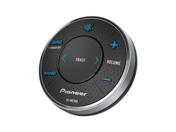 Pioneer CD-ME300, Lyd, Koblet med ledninger (ikke trådløs), Trykknapper, IPX7, Sort, Sølv