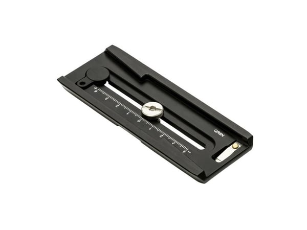 Benro QR8Pro, Frigjøringsplate, Sort, 1/4, 3/8", S8Pro Video Head, 50,1 mm, 131 mm
