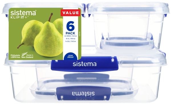 Sistema 6-pack Essentials Klip It Plus