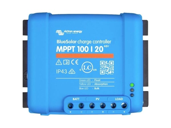 Victron Energy BlueSolar Solcelle-opladningsregulator MPPT 12 V, 24 V, 48 V 20 A