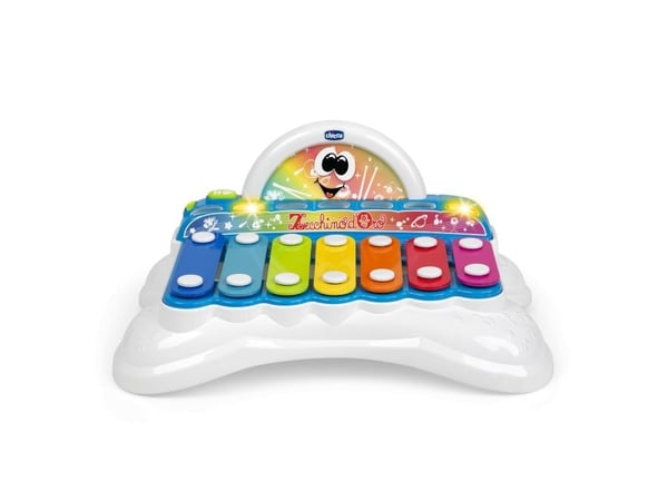 Chicco Flashy The Xylophone, Musikalsk instrument til lek og moro, Xylofon, 1 år, AA, 867 g, Flerfarget