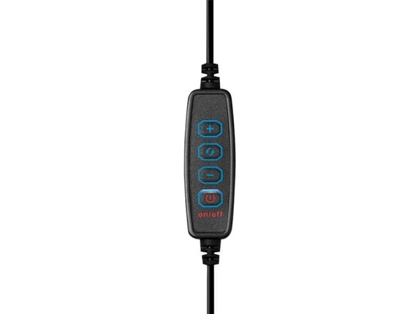 LogiLink AA0150, LED, 17,8 cm (7"), 1,8 m, Sort, USB, 10 W