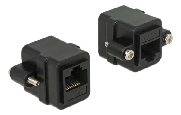 Delock - Nettverkkopler - RJ-45 (hunn) til RJ-45 (hunn) - CAT 6