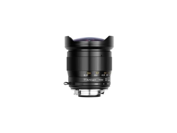 TTArtisan 11mm F2.8 Fisheye Lens, Bredt fiskeøye, 11/7, Nikon Z