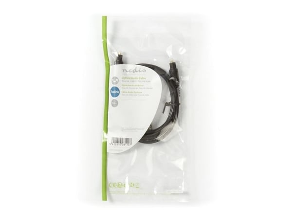 Nedis CAGP25000BK10, TOSLINK, urosliitin, TOSLINK, urosliitin, 1 m, musta