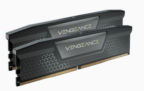 CORSAIR Vengeance - DDR5 - sett - 32 GB: 2 x 16 GB - DIMM 288-pin - 4800 MT/s / PC5-38400 - CL40 - 1.1 V - ikke-bufret - ikke-ECC - svart