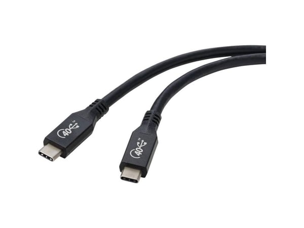 Renkforce RF-4870098, 0,8 m, USB C, USB C, USB4 Gen 2x2, 40000 Mbit/s, Lajittelu