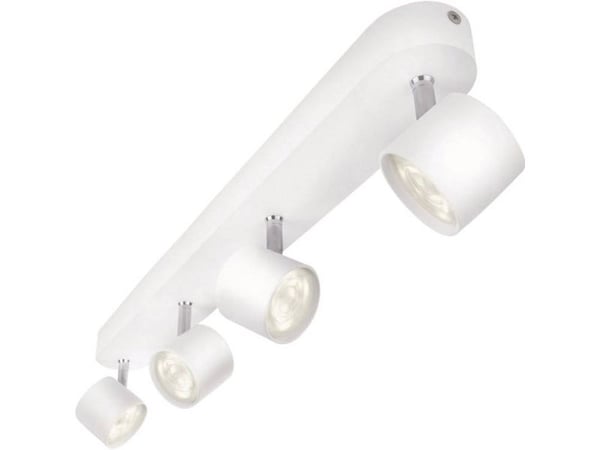 Philips myLiving STAR - Takspotlight - LED - 4 innganger - 18 W - 2700 K - hvit