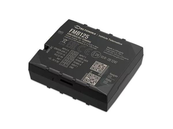 Teltonika FMB125, 0,128 GB, Micro-USB, RS-232/485, Genopladelig, Lithium-Ion (Li-Ion), 3,7 V