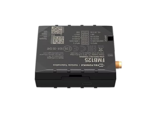 Teltonika FMB125, 0,128 GB, Micro-USB, RS-232/485, Genopladelig, Lithium-Ion (Li-Ion), 3,7 V