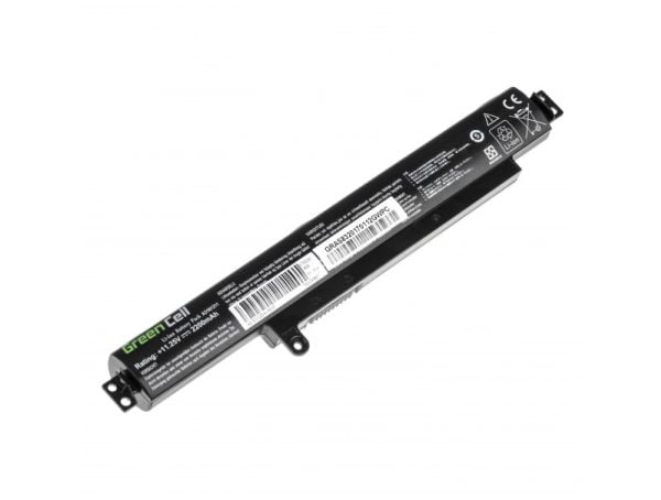 Green Cell - Batteri för bärbar dator (likvärdigt med: ASUS A31N1311) - litiumjon - 3-cells - 2200 mAh - svart - för ASUS F102BA; X102BA