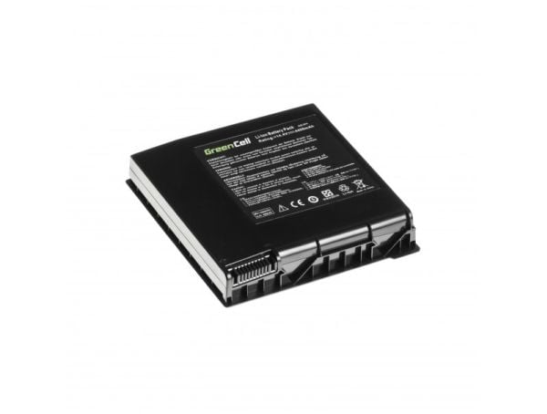 Green Cell - Batteri til bærbar PC (tilsvarer: ASUS A42-G74) - litiumion - 8-cellers - 4400 mAh - svart - for ASUS G74SX