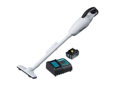 Makita DCL180SFW trådløs støvsuger 18 V Li-ion, LXT, 3Ah-batteri og lader