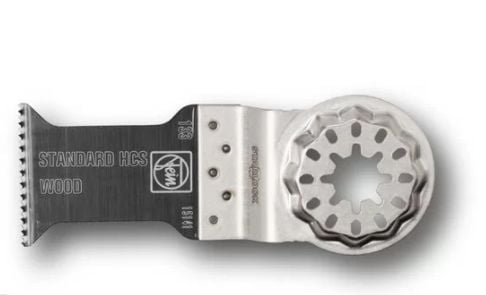 FEIN 63502133220, Sagblad, Gipsplater, Plast, Tre, High Carbon Steel (HCS), 5 cm, 35 mm, 3 stykker