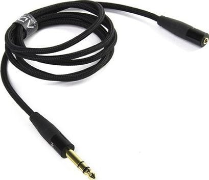 AV-adapter Furutech ADL Jack 3,5 mm - Jack 6,3 mm svart