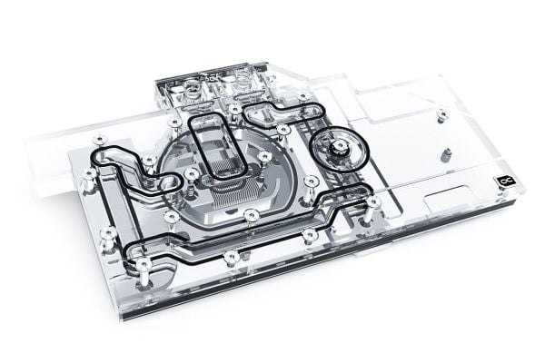 Alphacool 11952, Vannblokk + kjøleribbe, Aluminium, Polyoksymetylen (POM), Gjennomsiktig, Gigabyte Aorus GeForce RTX 3080 Master 10G Gigabyte Aorus...