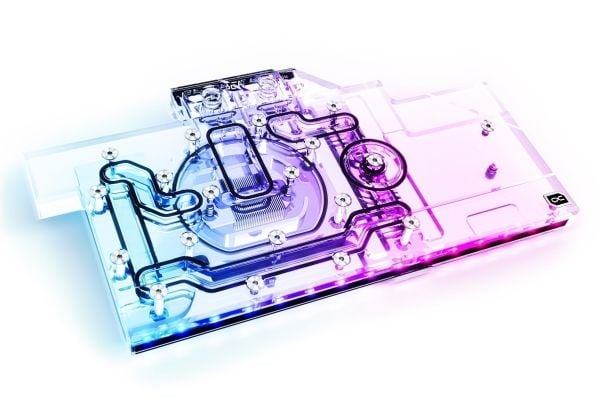 Alphacool 11952, Vannblokk + kjøleribbe, Aluminium, Polyoksymetylen (POM), Gjennomsiktig, Gigabyte Aorus GeForce RTX 3080 Master 10G Gigabyte Aorus...