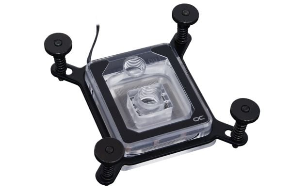 Alphacool 12955, Vannblokk, Perspex, Gjennomsiktig, LGA 1150 (kontakt H3), LGA 1151 (kontakt H4), LGA 1155 (Socket H2), LGA 1156 (Socket H), LGA 12...