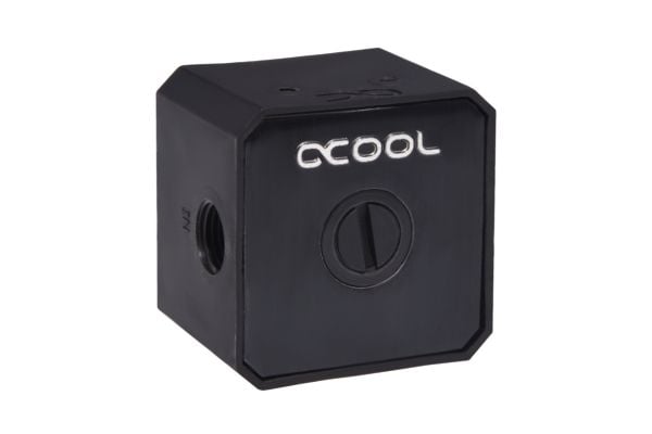 Alphacool Eisstation DC-LT, Sort, 1/4", 1,5 stang, 50,6 mm, 50,6 mm, 37,2 mm