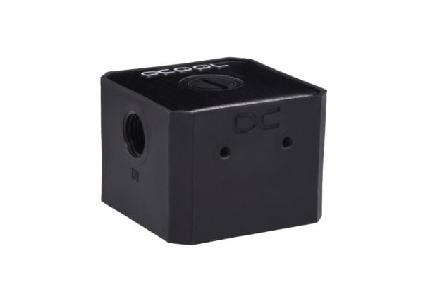 Alphacool Eisstation DC-LT, Sort, 1/4", 1,5 stang, 50,6 mm, 50,6 mm, 37,2 mm