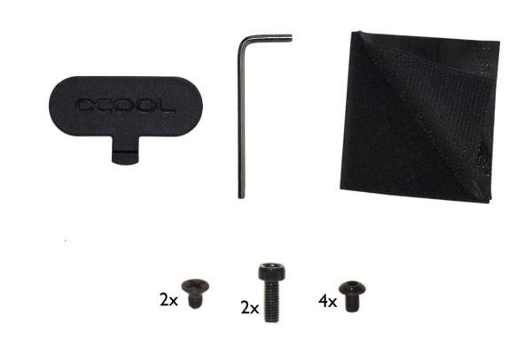 Alphacool Eisstation DC-LT, Sort, 1/4", 1,5 stang, 50,6 mm, 50,6 mm, 37,2 mm