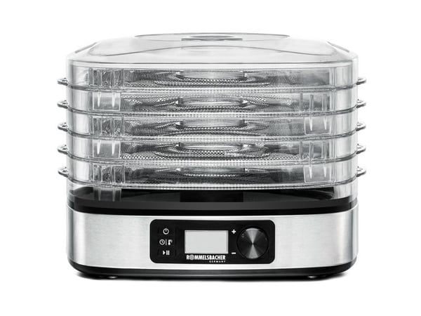 Rommelsbacher DA 350 - Livsmedelstork - 350 W - rostfritt stål