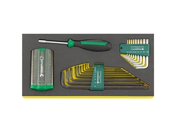Stahlwille TCS 1201/4000/10766/38 vinkelskrujernsett 39 deler