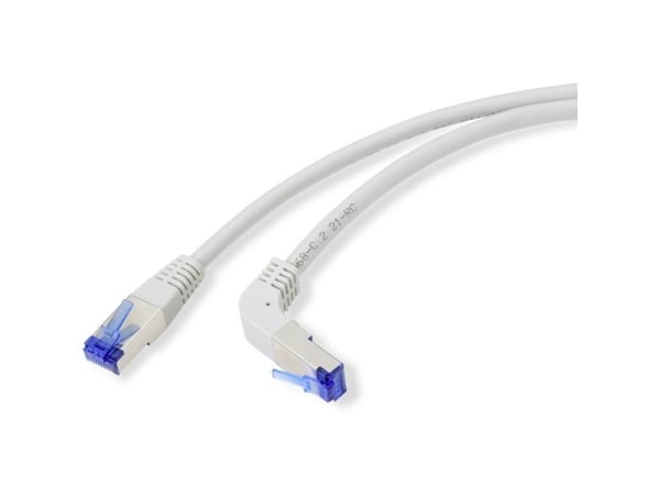 Renkforce RF-4892538, 10 m, Cat6a, S/FTP (S-STP), RJ-45, RJ-45, Grå