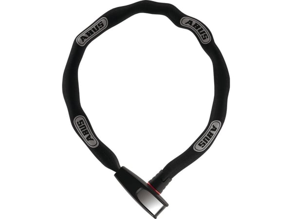 ABUS Catena 6806K/110 - Kjede med integrert lås - nøkkel - svart