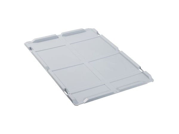 Allit ProfiPlus EuroBox Lid A 600, Harmaa, Storage container lid, 600 mm, 400 mm Allit ProfiPlus EuroBox Lid A 600, Harmaa, Storage container lid, 600 mm, 400 mm