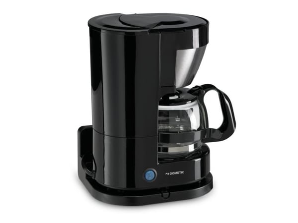 Dometic PerfectCoffee MC 052, Suodatinkahvinkeitin, Jauhettu kahvi, 170 W, Musta, Hopea