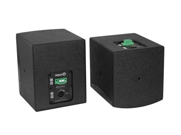Omnitronic MOLLY-6, Full rekkevidde, Koblet med ledninger (ikke trådløs), 130 W, 150 - 20000 Hz, 8 O, Svart