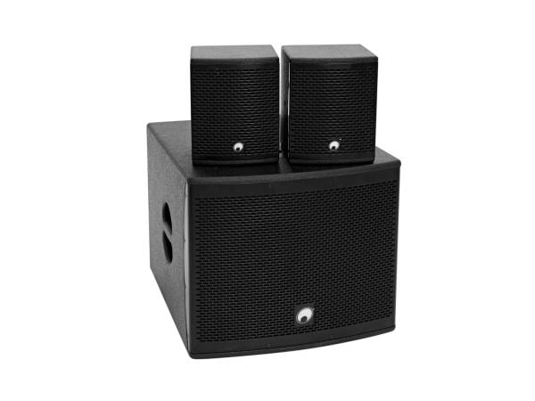 Omnitronic MOLLY-6, Full rekkevidde, Koblet med ledninger (ikke trådløs), 130 W, 150 - 20000 Hz, 8 O, Svart