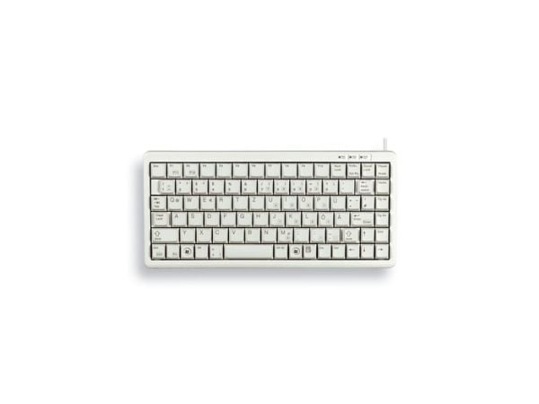 CHERRY Compact-näppäimistö G84-4100 - Näppäimistö - USB - ranska - ranskankielinen