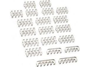 SilverStone PP09 - Cable routing comb kit - transparent