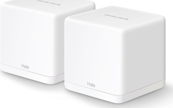 Mercusys Halo H30G(2-pack), Hvit, Innvendig lys, Dobbelbånd (2.4 GHz / 5 GHz), Wi-Fi 5 (802.11ac), 802.11a, 802.11b, 802.11g, Wi-Fi 4 (802.11n), Wi...