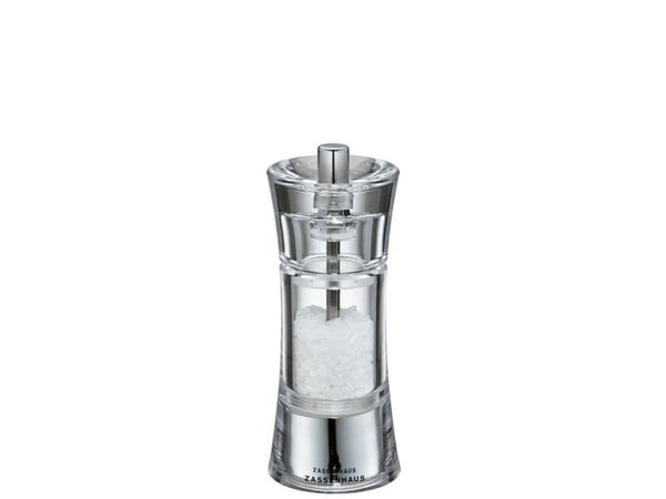Zassenhaus Aachen, Rostfritt stål, Transparent, Akryl, Rostfritt stål, Salt, 58 mm, 58 mm, 140 mm